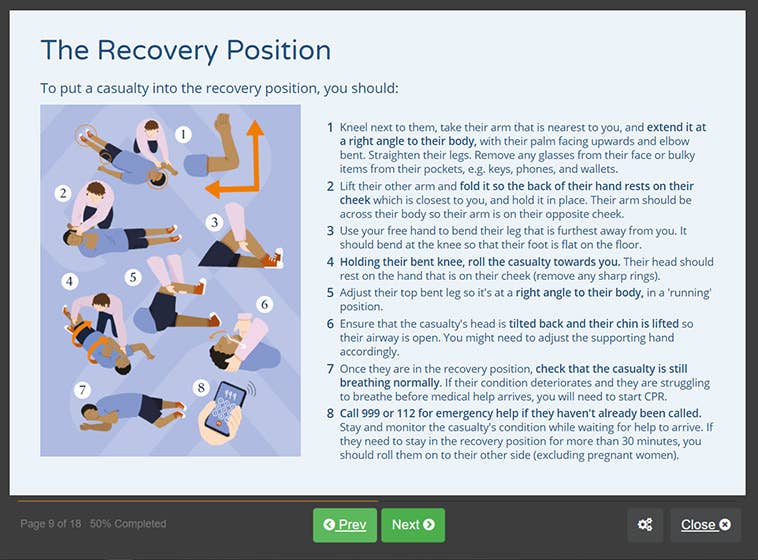 Emergency First Aid At Work (EFAW) | Online Course & Certificate